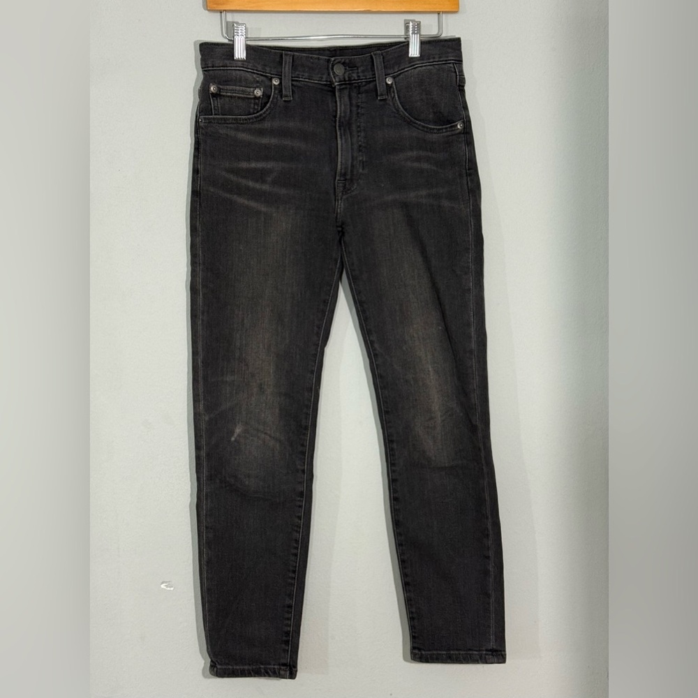 Frye Black Denim Jeans Women’s Sz 27 Slim Straight Mid Rise Western